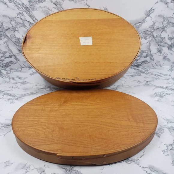 Shaker Box Jefferson Woodworking Smithsonian Shops Vintage - Picture 8 of 9